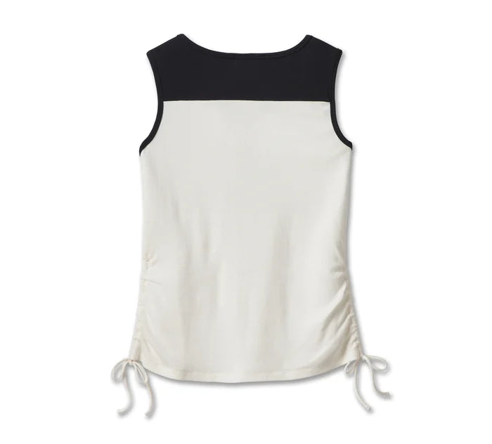 Women's Harley-Davidson® Race Her Sleeveless Knit Top - Colour blocked 96704-23VW