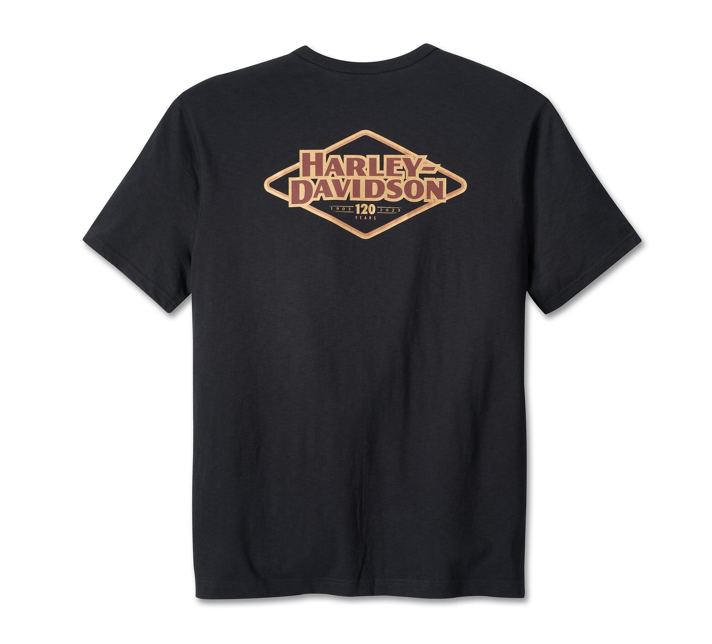 Men's Harley-Davidson® 120th Anniversary Pocket Tee - Black Beauty 96566-23VM