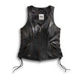 Women’s Avenue Leather Vest 98071-14VW