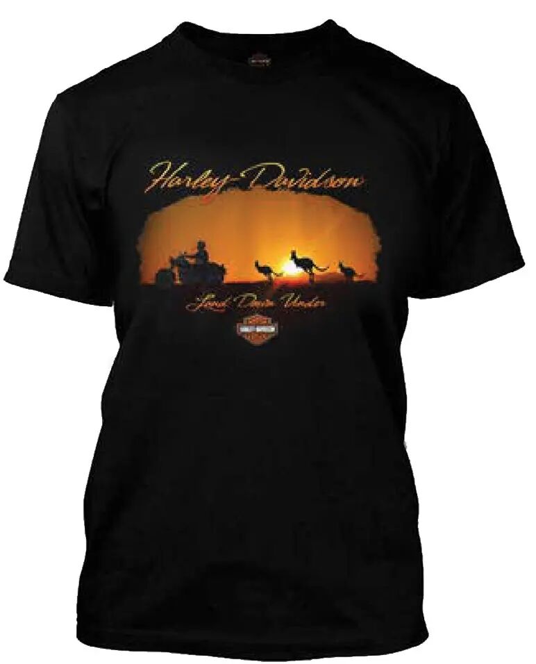 Harley-Davidson Mens Sunset Ride Dealer Tee - Black