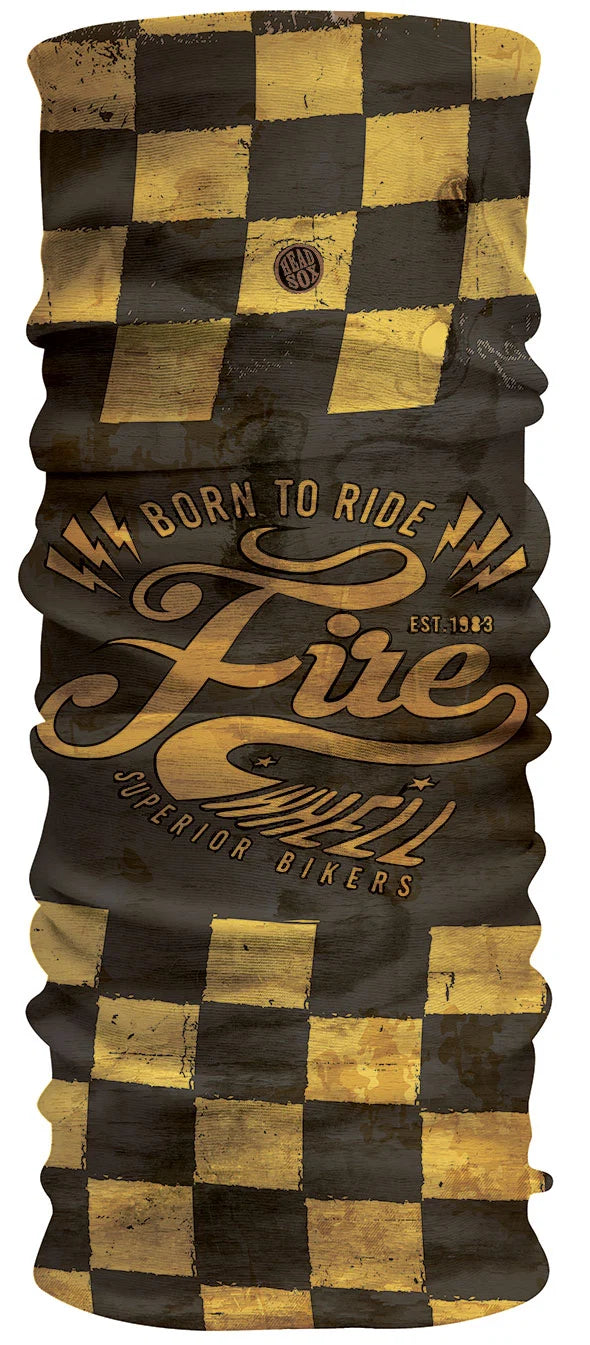 HEADSOX BORN TO RIDE GOLD  - PN# 346