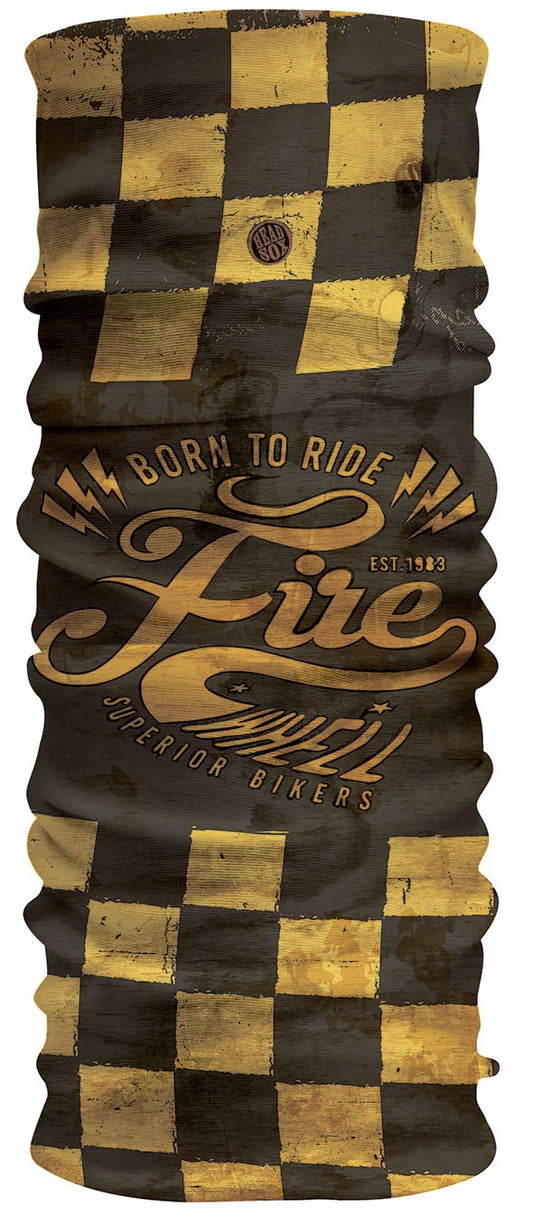 HEADSOX BORN TO RIDE GOLD  - PN# 346