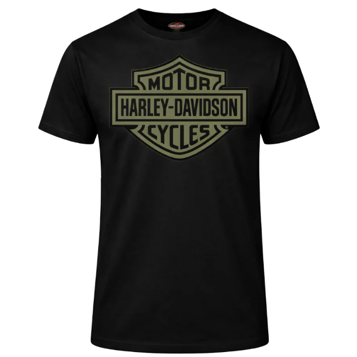 DEALER TEE - V-Twins x Harley-Davidson Green B&S T-Shirt 40291231