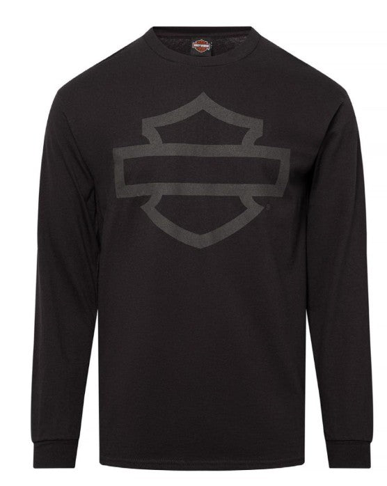 Harbour City Dealer Long Sleeve, Open B&S on Black - 40291850