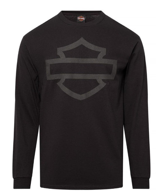 Harbour City Dealer Long Sleeve, Open B&S on Black - 40291850