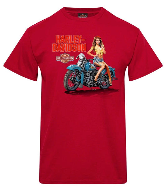 HARLEY-DAVIDSON MENS SUNNY S/S TEE 100% COTTON - 40294633