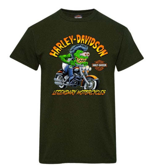 Harbour City Dealer Tee, Scoundrel Forrest Green - 40294701