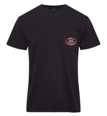 Harley-Davidson® Men’s Postage Black Dealer Tee 40294944
