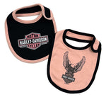 New Born Harley-Davidson® 2 pack Bibs 7009321