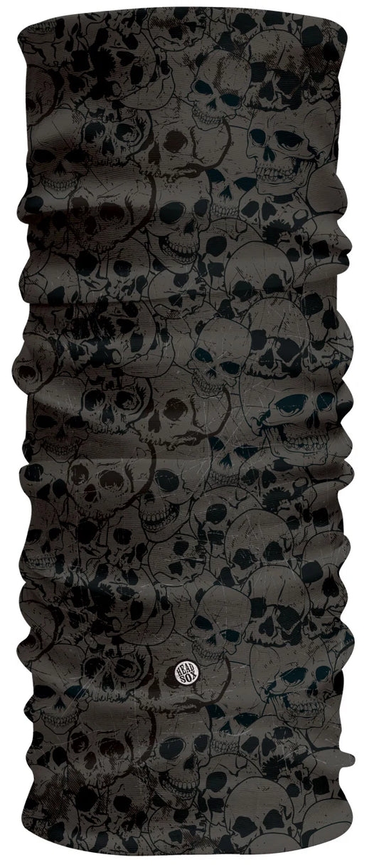 HEADSOX SKULLS GREY  - PN# 7