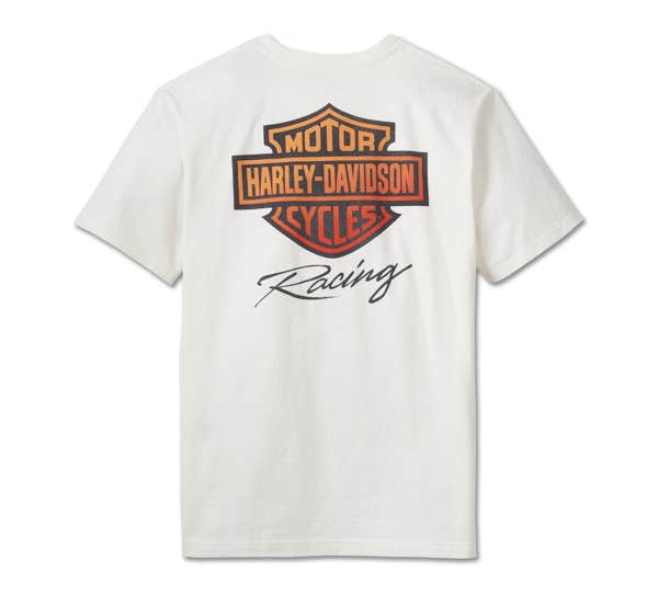 MENS HARLEY-DAVIDSON H-D #1 RACER TEE - 96014-25AC