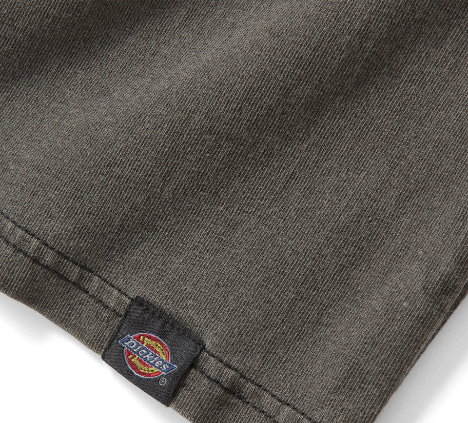 Men's Dickies x H-D Winged Horseshoe Long Sleeve Tee - Washed Black 96089-26VM