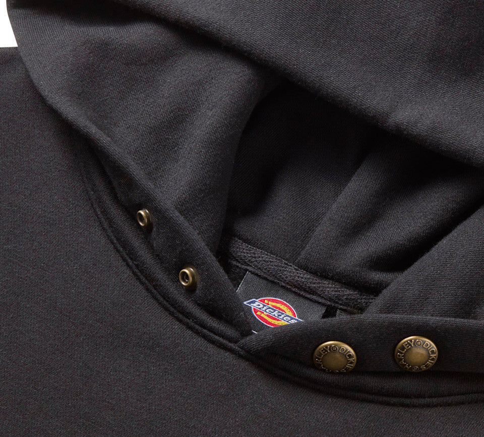 Dickies x H-D Winged Horseshoe Oversized Pullover Hoodie - Black  96090-26VX