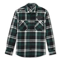 Harley-Davidson Men's Bar & Shield Flannel Shirt - Plaid - Harley Black & Rainforest - 96140-25VM