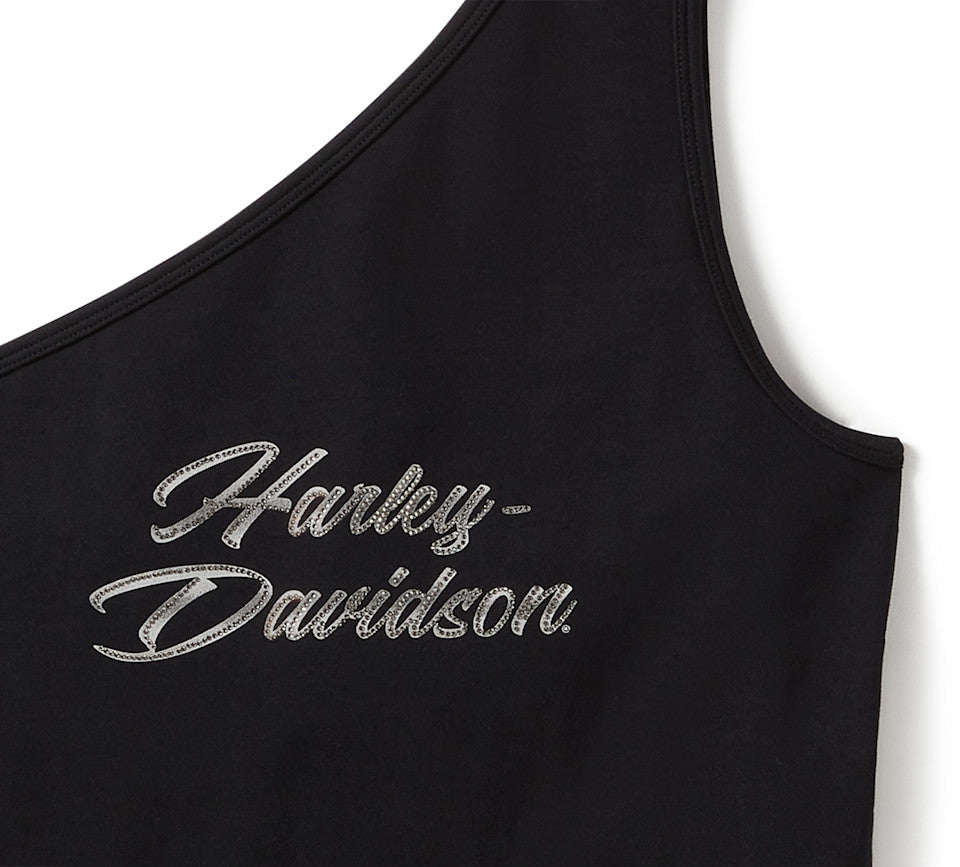 Women's Harley-Davidson® Essential Bling One Shoulder Top - 96538-25VW