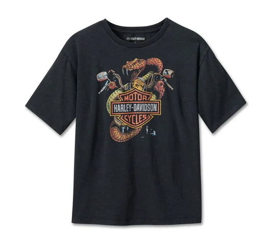 Harley-Davidson Women's King Cobra Boxy T-Shirt 96580-24VW