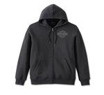 Harley-Davidson® Men's Combustion Zip-Up Hoodie, Black 96767-23VM