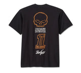 Willie G Ride Free! Tee - True Black 96796-24VX