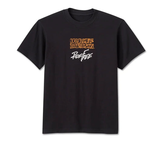 Men's Harley-Davidson Willie G Ride Free! Tee - True Black 96796-24VX