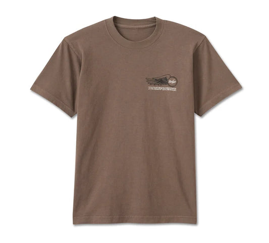 Men's Harley-Davidson Willie G Winged Wheel Tee - Dark Grey 96899-24VX