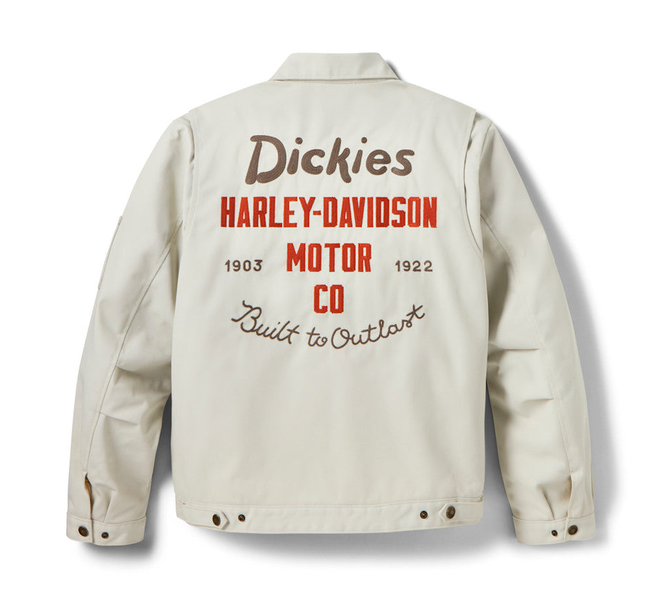 Dickies x H-D Quilted Lined Eisenhower Jacket - Bone 97413-26VX