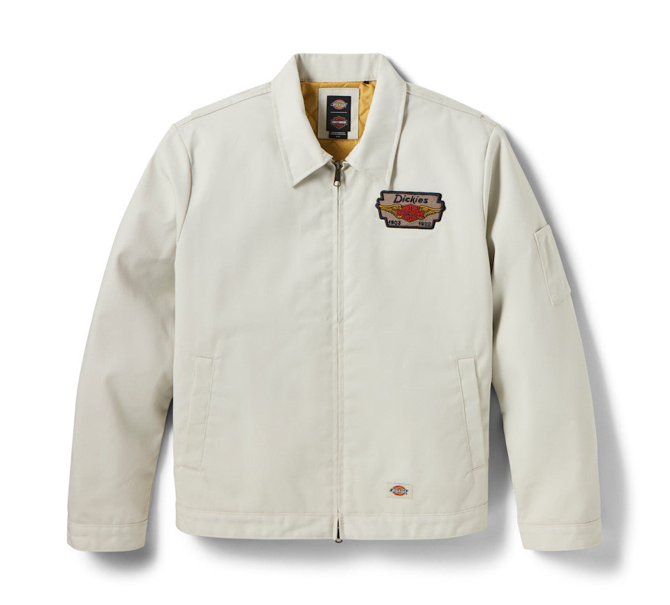 Dickies x H-D Quilted Lined Eisenhower Jacket - Bone 97413-26VX