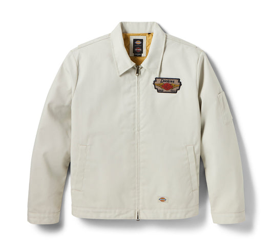 Dickies x H-D Quilted Lined Eisenhower Jacket - Bone 97413-26VX