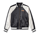 Women's 120th Anniversary Classic Bomber Jacket - Colorblocked - Black Beauty