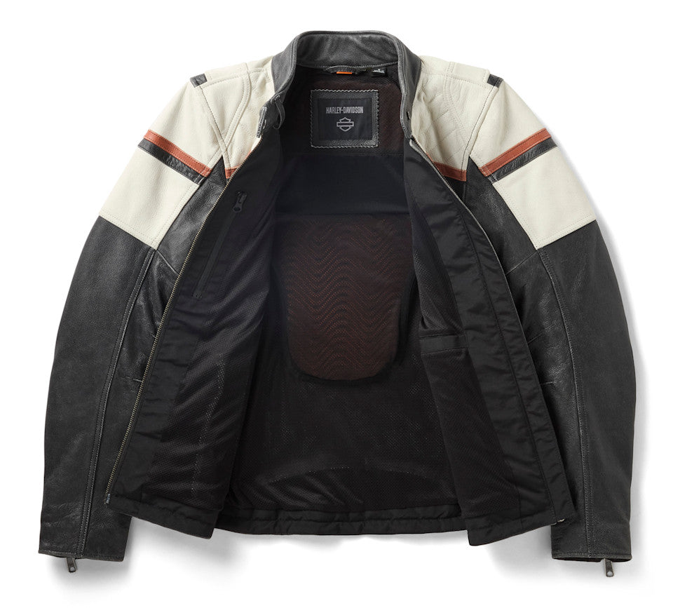 Women's H-D Miss Enthusiast III Leather Riding Jacket - 98003-26VW