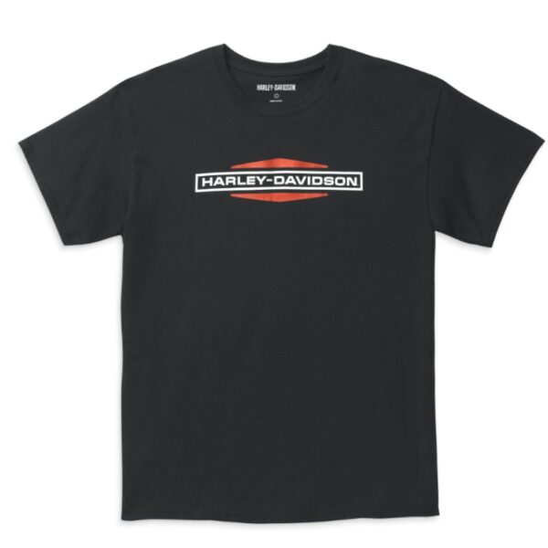 Men's Stacked Logo Tee - Black Beauty 99125-22VM