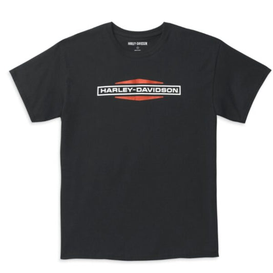 Men's Stacked Logo Tee - Black Beauty 99125-22VM