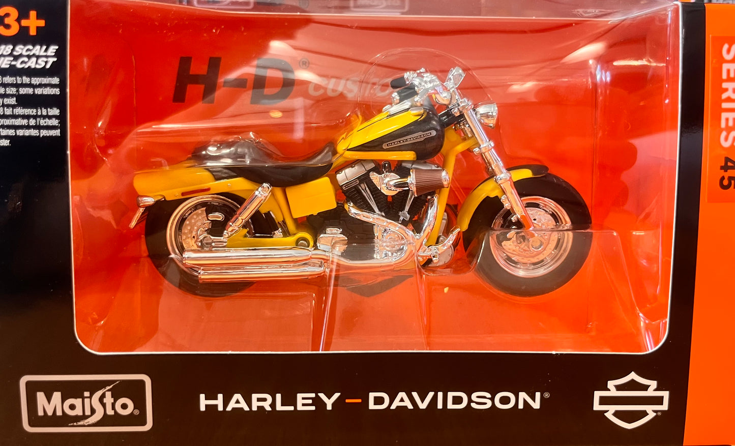 HARLEY-DAVIDSON 1:18 MODEL MOTORCYCLE ASSORTMENT