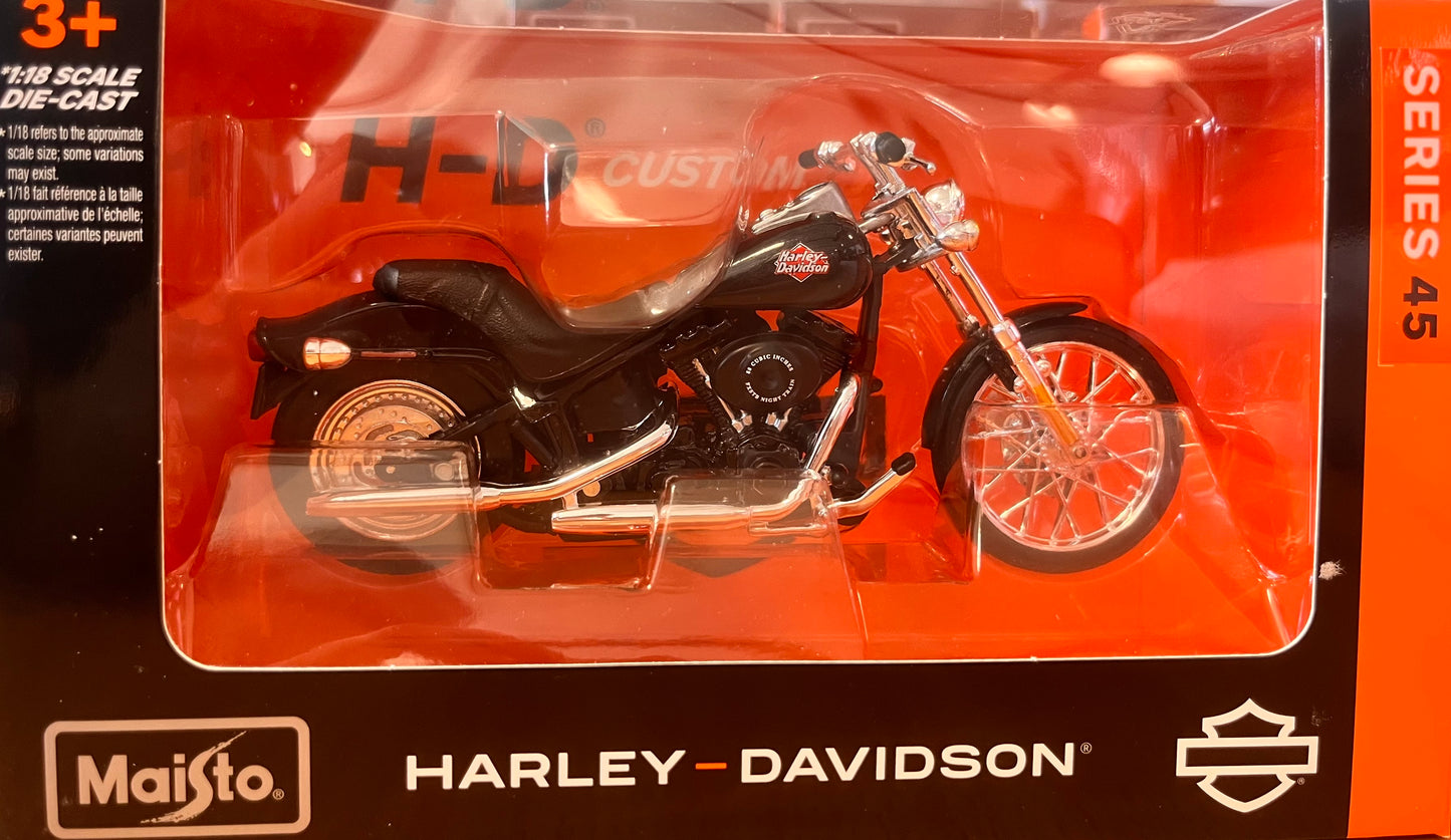 HARLEY-DAVIDSON 1:18 MODEL MOTORCYCLE ASSORTMENT