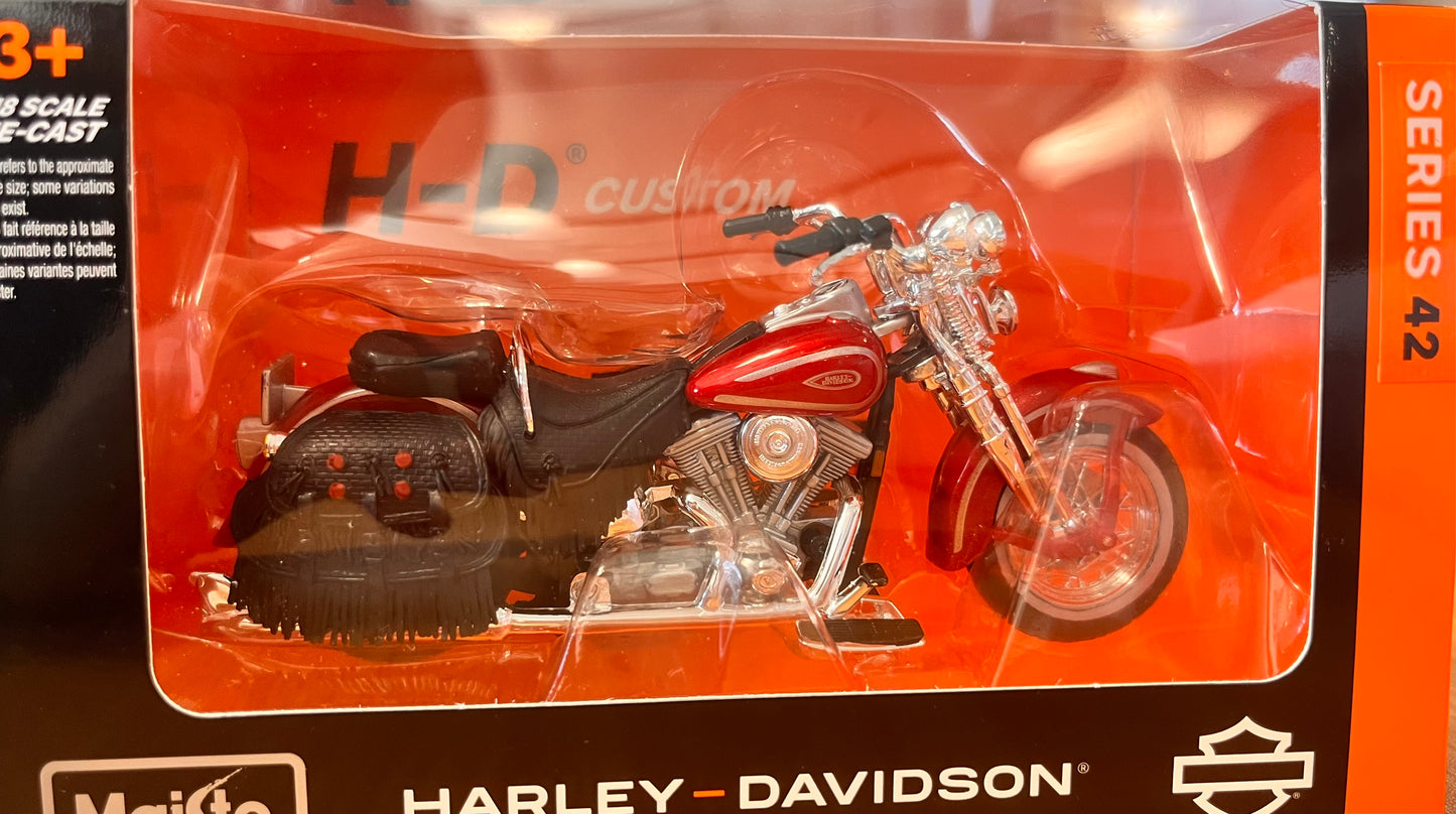 HARLEY-DAVIDSON 1:18 MODEL MOTORCYCLE ASSORTMENT