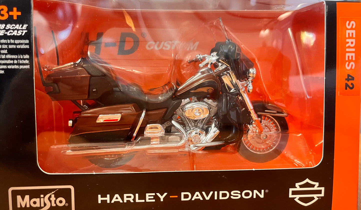 HARLEY-DAVIDSON 1:18 MODEL MOTORCYCLE ASSORTMENT