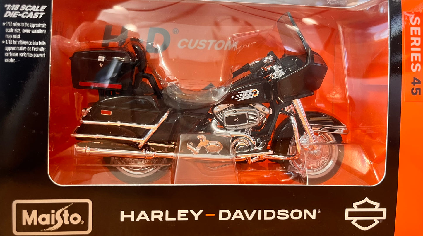 HARLEY-DAVIDSON 1:18 MODEL MOTORCYCLE ASSORTMENT