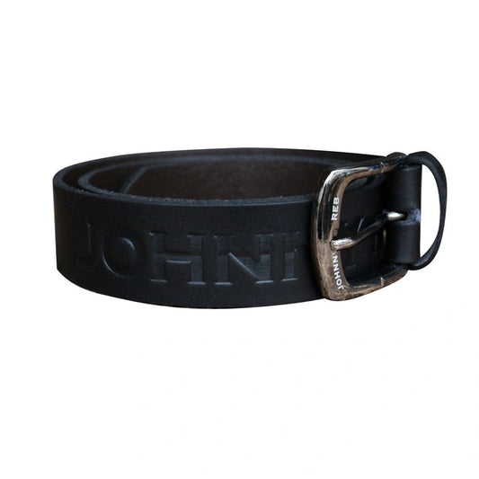 Johnny Reb Black Classic Leather Belt - JRA10021 - SIZE