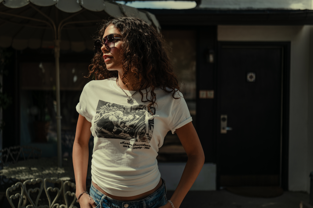 Womens's Harley-Davidson®  Archive Photo Tee - 96768-25VW