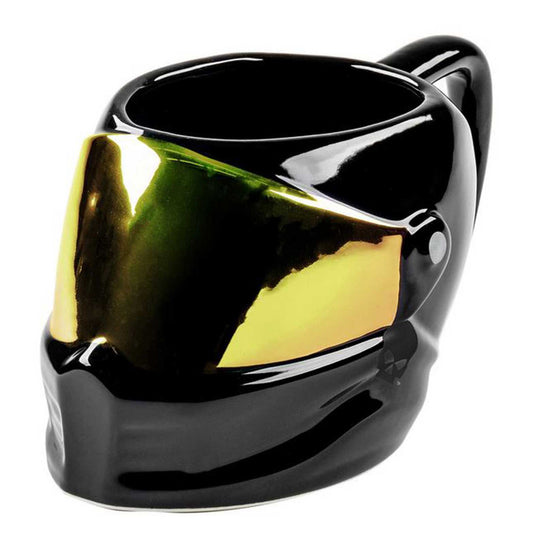 Harley-Davidson® 24 oz. Sculpted Helmet Ceramic Coffee Mug, Gloss Black Part Number: HDX-98677