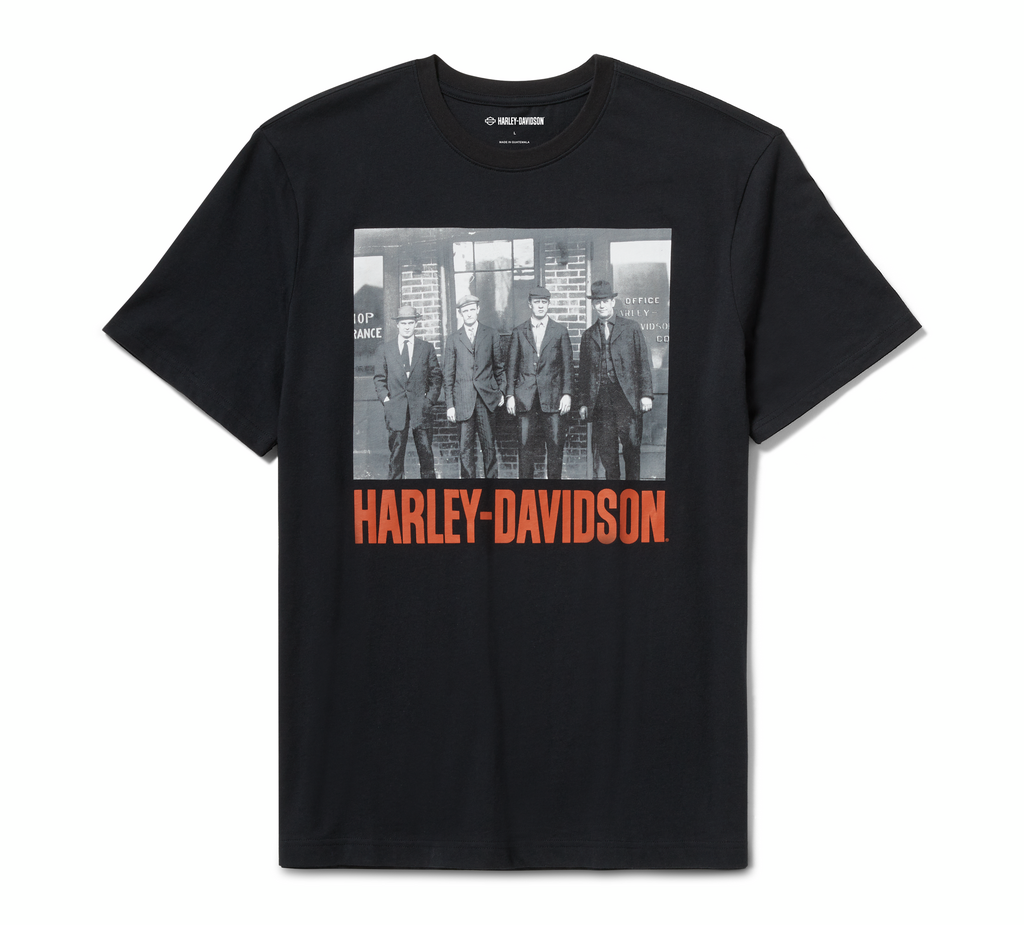 Harley-Davidson Men's Founder's Acrhival Photo Tee - 96728-25VM
