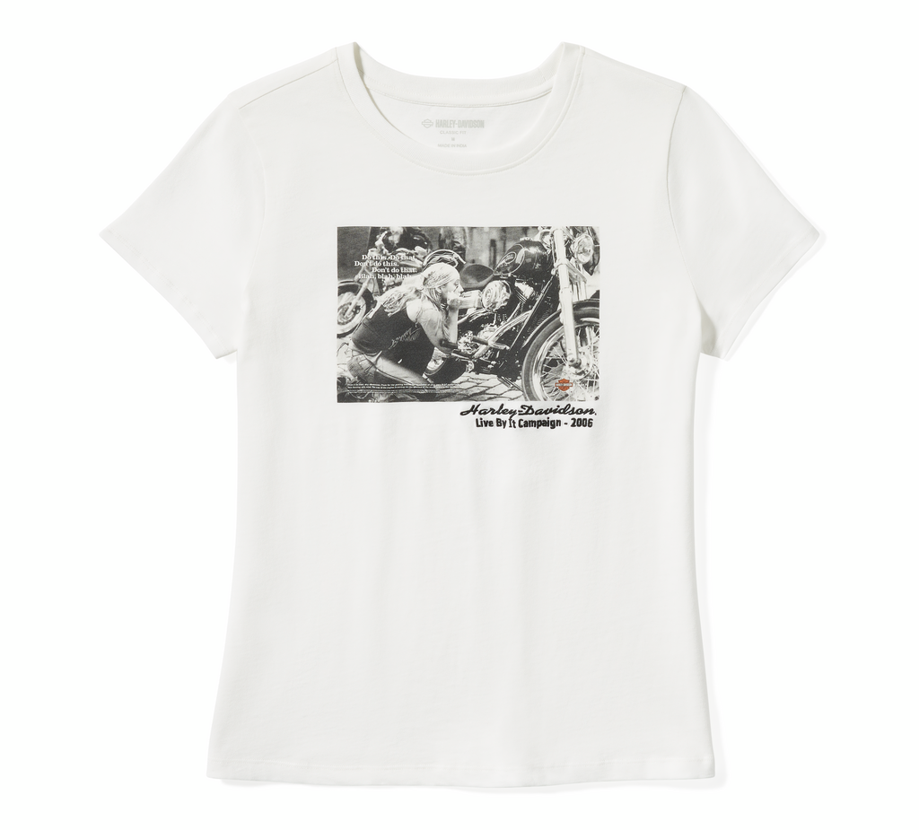 Womens's Harley-Davidson®  Archive Photo Tee - 96768-25VW