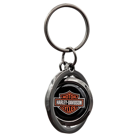 Harley-Davidson Spinner key ring