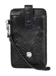 Harley-Davidson Women's Phone Wristlet, Break Free Willie G Flames HDWTC10477