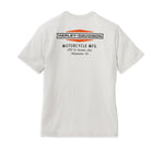 Men's Stacked Graphic Double Logo Graphic Tee 96171-22VM