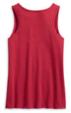 Harley-Davidson® Women's Winged Heart Sleeveless Tank Top - Red 96218-20VW