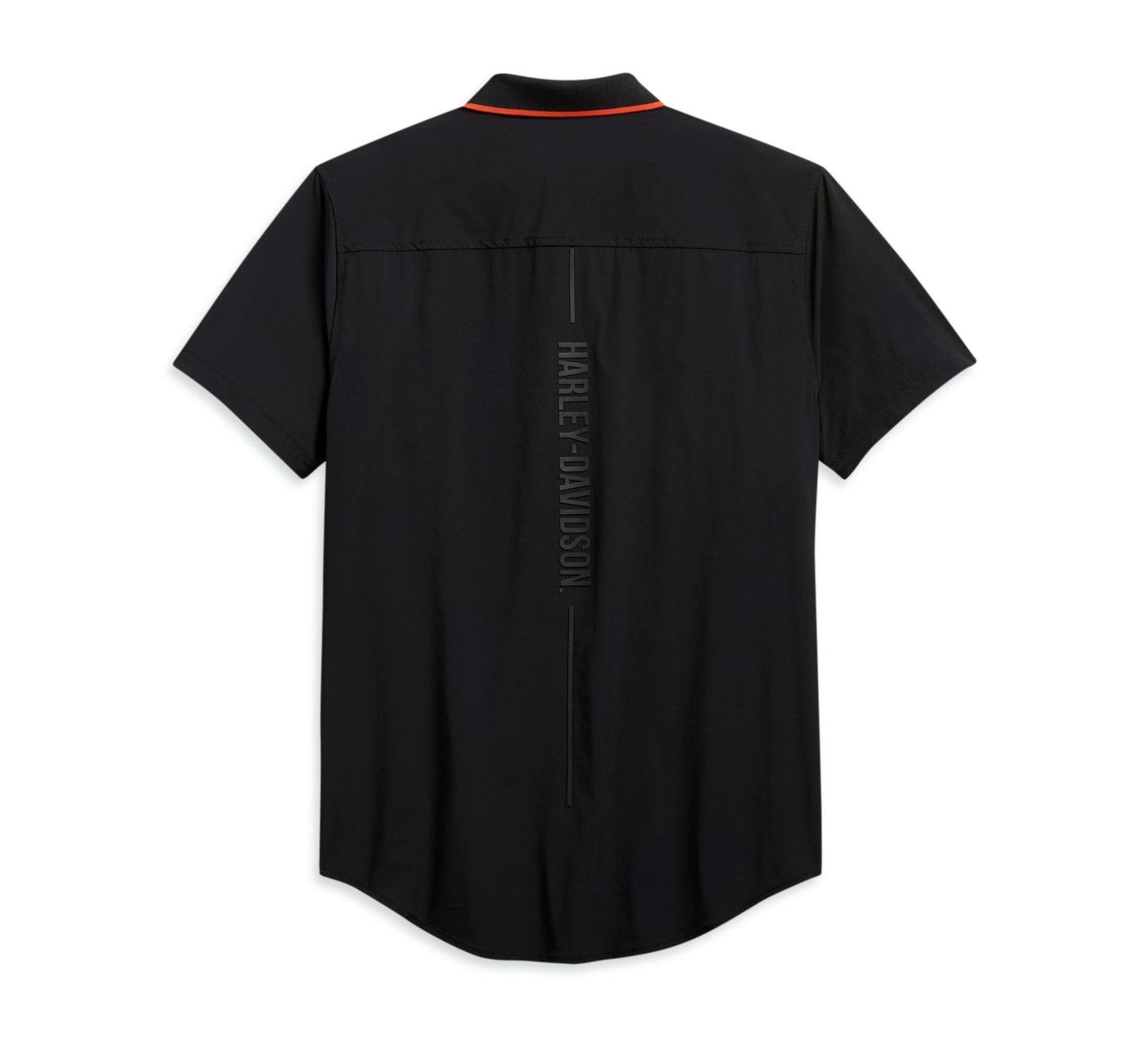 HARLEY-DAVIDSON® MEN'S LASER CUT POCKET STRETCH SHIRT 96267-20VH