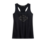 Women's Metallic Jacquard Print Logo Tank 96364-20VW