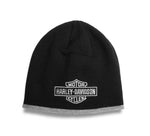 Men's Bar & Shield Two Tone Knit Hat 97621-22VM