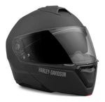 Harley-Davidson® Men's Capstone Sun Shield Modular Helmet, Matte Black 98159-21EX