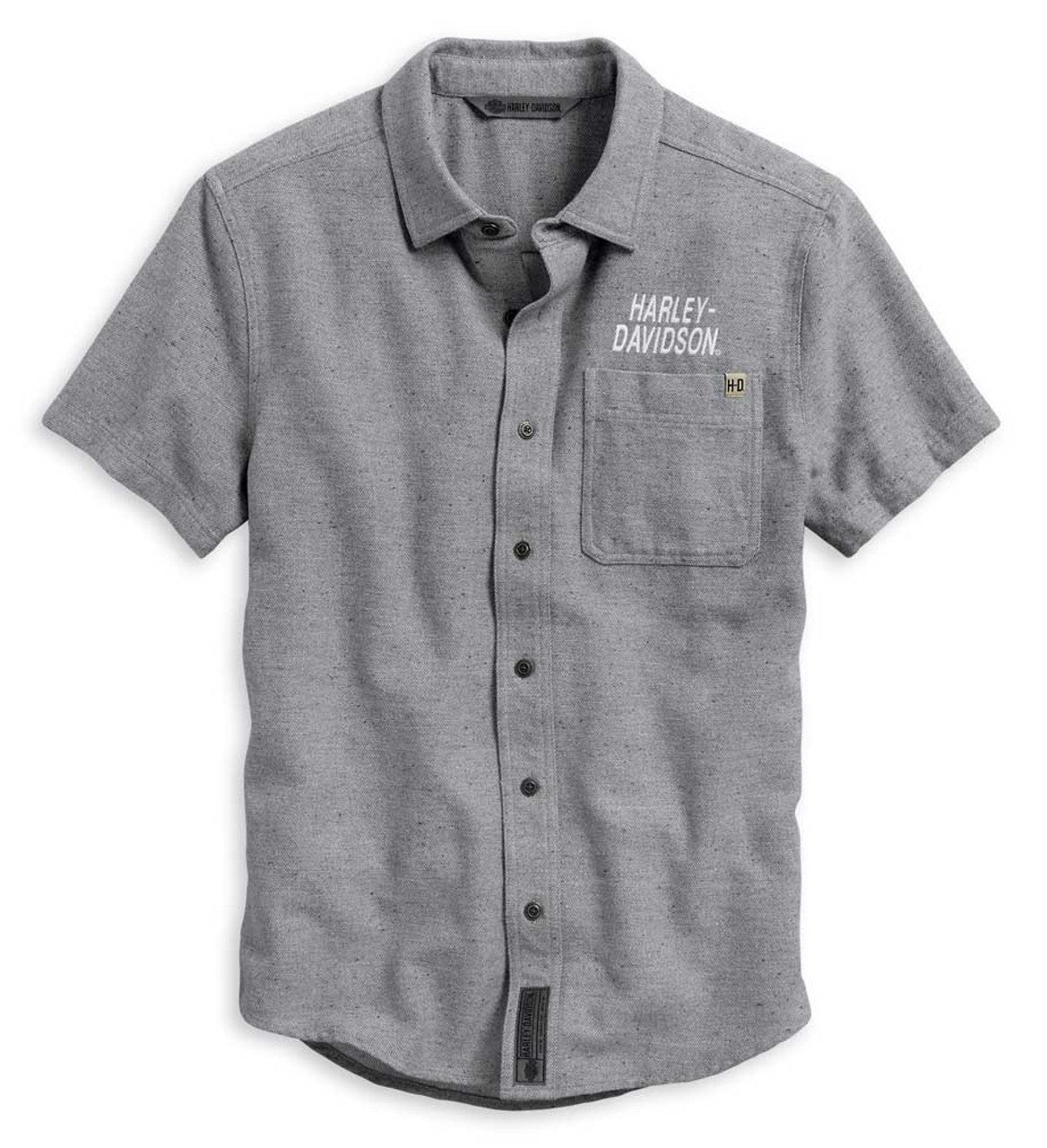 Harley-Davidson® Men's #1 Graphic Short Sleeve Casual Shirt 99006-20VM